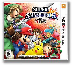 Super Smash Bros. for Nintendo 3DS cover
