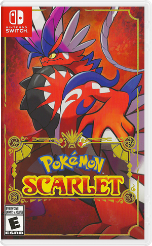 Pokémon Scarlet cover