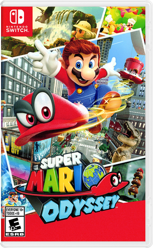 Super Mario Odyssey cover