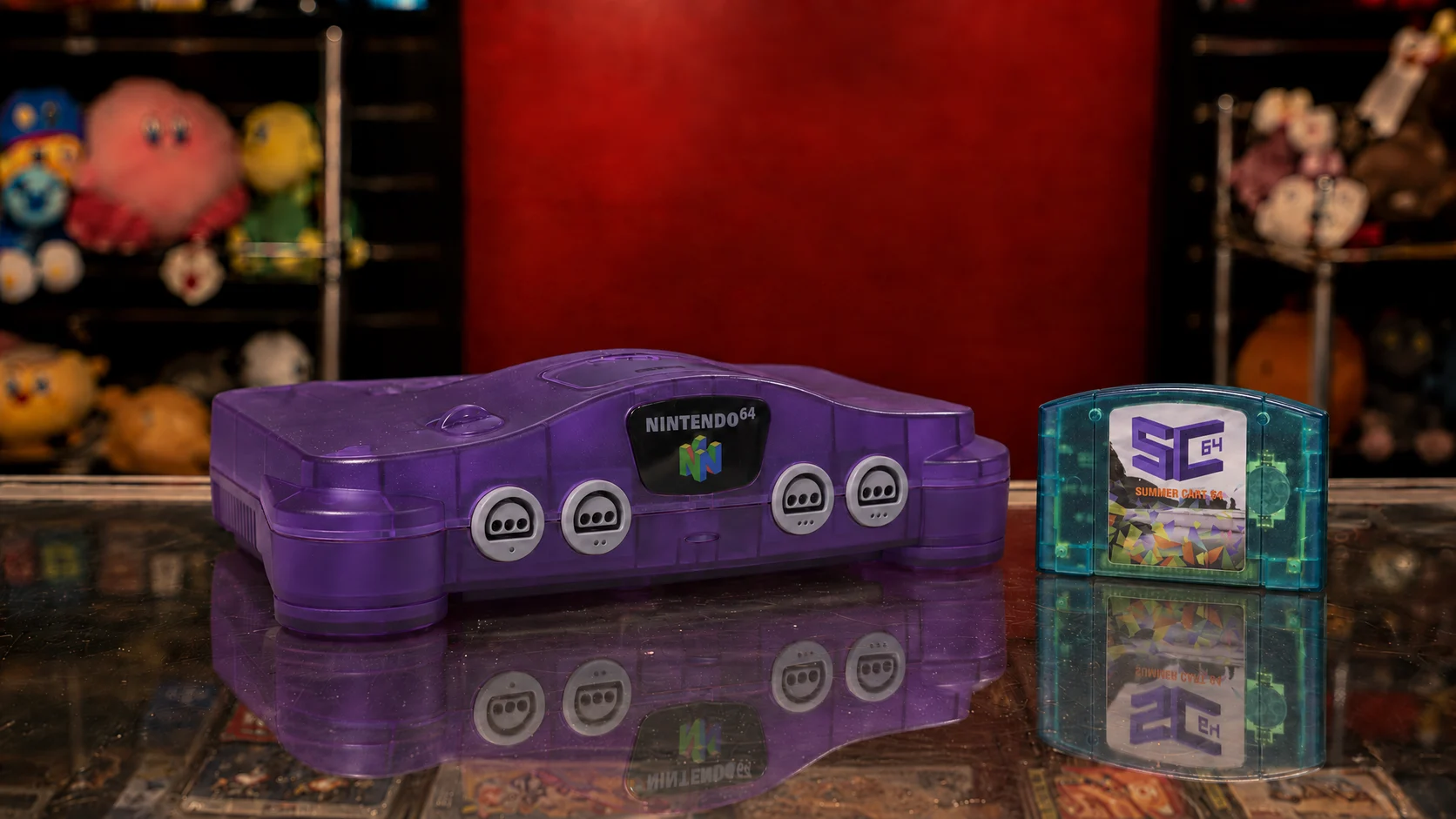 Nintendo 64 Grape Purple — view 4