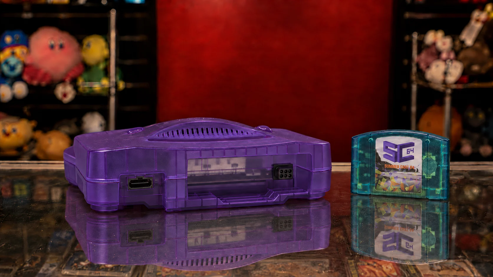 Nintendo 64 Grape Purple — view 3