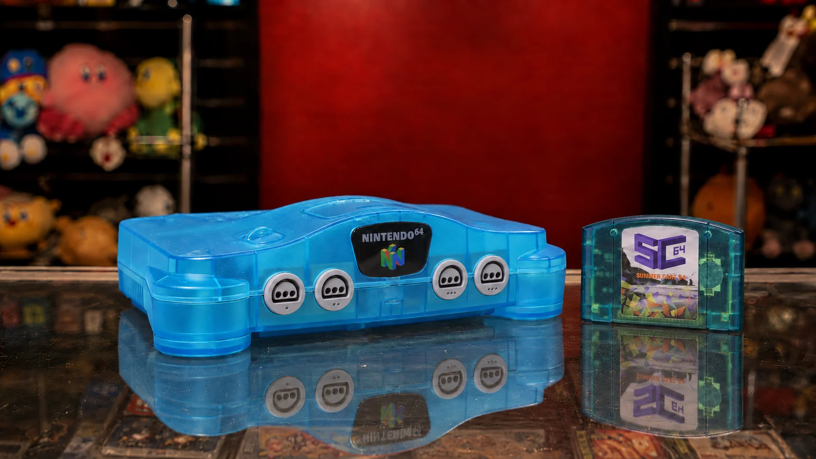 Nintendo 64 Ice Blue — view 4