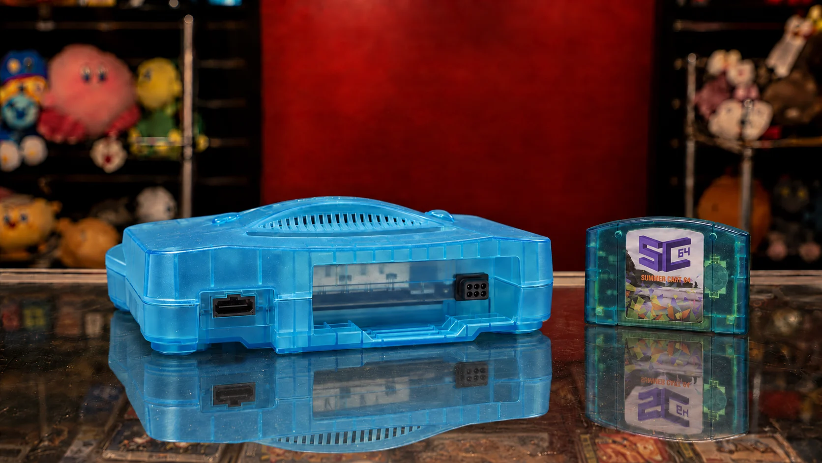 Nintendo 64 Ice Blue — view 3