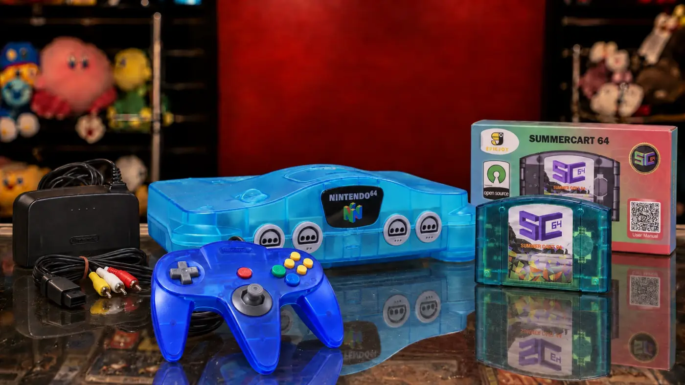 Nintendo 64 Ice Blue