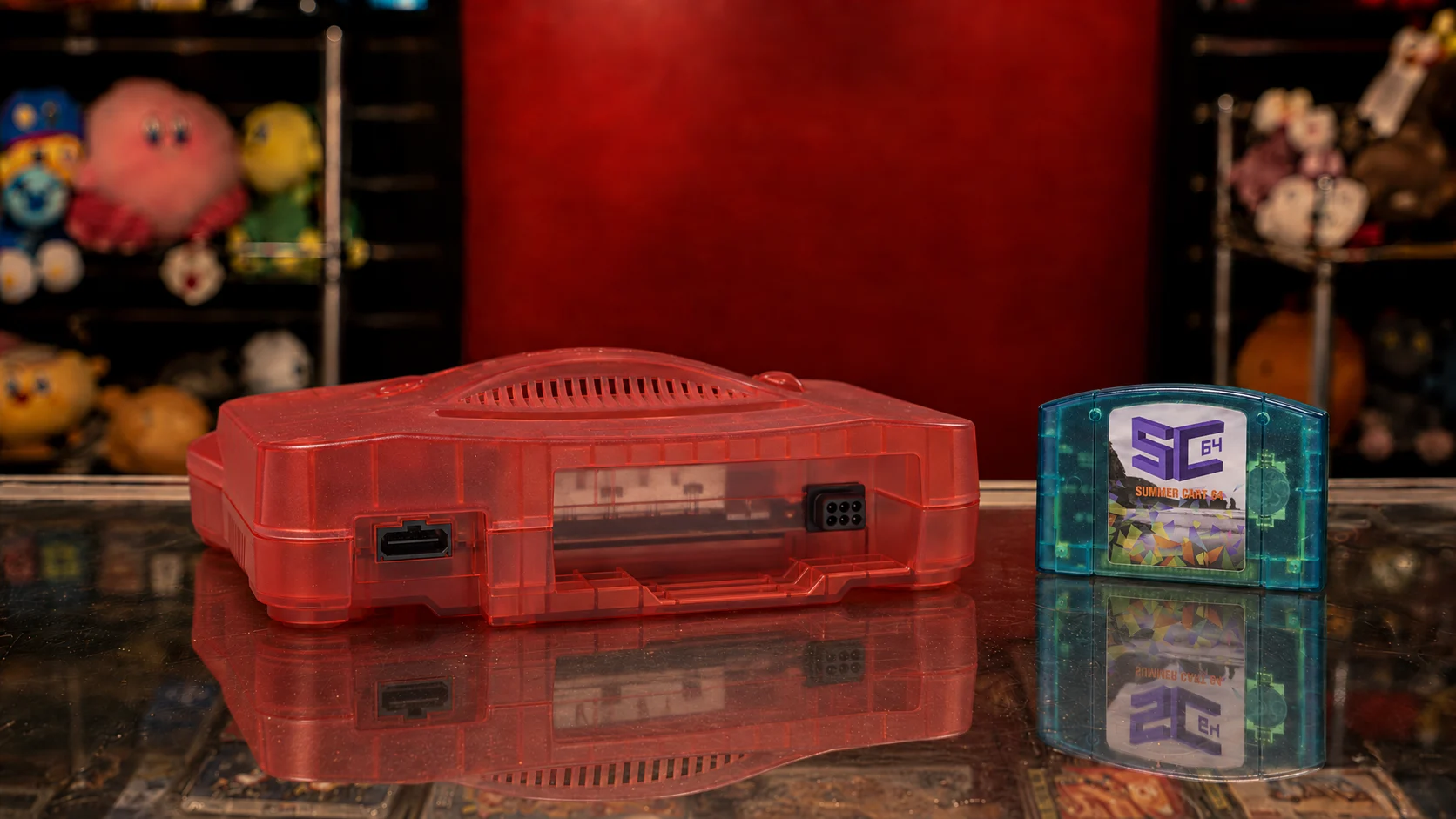 Nintendo 64 Watermelon Red — view 3